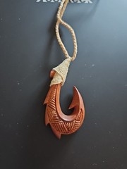 Bali Barbed Fish Hook Necklace