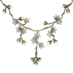 MICHAEL MICHAUD Forget-Me-Not Twig Necklace 9177