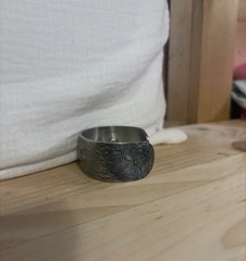 Salisbury Pewter Cuff Bracelet- Flower of the Month- July