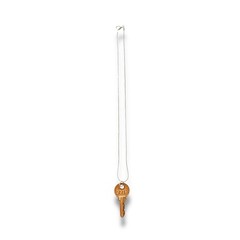 Necklace – 221b – Snake and Cable Link chains – Birch Wood