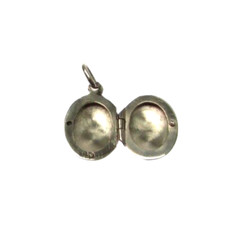 Danecraft Sterling Silver Handmade in Thailand Oval Locket Necklace Pendant