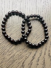 Dark red garnet bracelet 7mm SIZE 6.5’