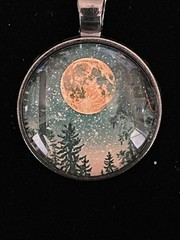 One of a Kind Jewelry Pendants with Chain. Each are Unique!