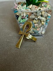 Ankh Key Of Life Adjustable Ring , Egyptian Gift , Egyptian Revival Jewelry