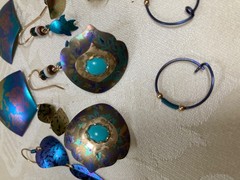 Lot of 8 pr HOLLY YASHI Retired Earrings