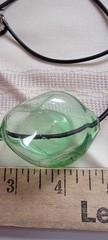 EUC 5 GORGEOUS Handblown Artisan Glass Pendants Necklaces Vibrant Art Boho