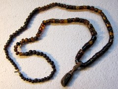 Genuine Baltic Amber Bead Necklace 26″ Tourmaline Pendant Immunity Protection