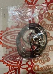 Necklace Modern Mood Changing Yin Yang Dolphins Pendant Pacific of Aquarium