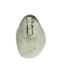 Old Pawn Navajo Native American 925 Sterling Silver Turquoise Pendant 8.7g