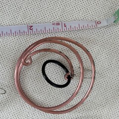 Set Of 4 Pairs Of Aluminum Dangle Earrings Artisan Made 1980’s
