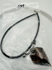 Gorgeous artisan natural amber statement Necklace