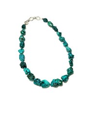 Handmade Genuine Turquoise Necklace 20 inches