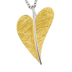 Ernstes Design Pendant AN206 Heart Stainless 1 3/8in