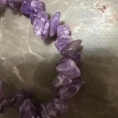 Amethyst Chunk Bracelet
