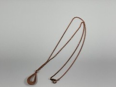 Copper & Turquoise 18-19” Necklace