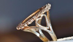 1/10 American eagle $5 gold coin 1.00ct diamond 14k yellow gold sz 7 ring 8.25gr