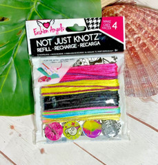 Fashion Angels «Not Just Knots» Refill DIY Bracelet Braiding Kit Makes 4 Four