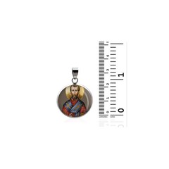 Saint Frumentius Of Ethiopia 925 Sterling Silver Christian Medal