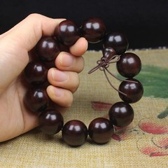 20mm Sandalwood Bracelet Rosewood Meditation Beads Wooden Prayer Beads