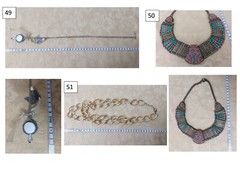 Handcrafted Necklaces And Bracelets Numbered | Single Choice | Stock Photo