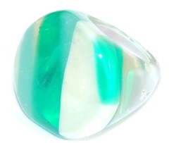 Sobral Planets Saturno Green Neturno Artist Made Statement Ring Size 9.75