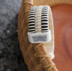 Nantucket Basket Style Cuff Bracelet ~ New ~ Artisan Hand Made ~