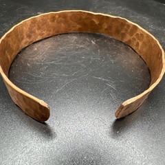 Hammered Copper Bracelet