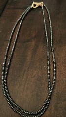 Bronze Milor Italy Hematite Bracelet 24” Long Necklace