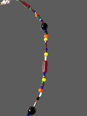 Multi-Color Tree of Life Pendant Beaded Necklace