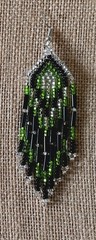 Guatemalan Beaded Earrings Handmade Boho Tribal Ethnic Jewelry Traditional Mayan