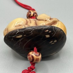 Tagua Nut Pendants 5 Available Face, Lion, Dog, Fish, Chinese Lion Your Choice