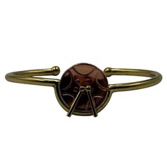 Chris Anderson Handcrafted Drum and Drumsticks Cuff Bracelet Brass & Copper