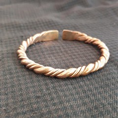 1 Pc Pure Copper Bracelet Bangle, Healing Bangles, Unisex, Dainty Openable