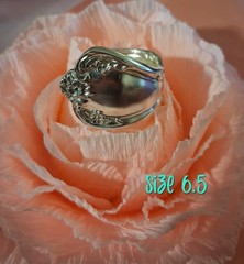 Sterling Spoon Ring Size 6.5