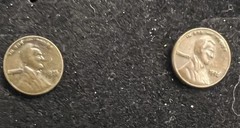 Miniature Cent Copper Penny Earrings 1/4 Inch