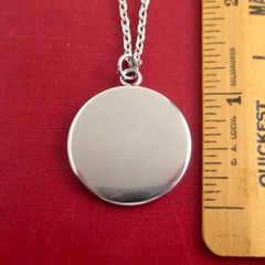 MEXICO Coin Pendant Necklace – Repurposed 1970s Big Mexican Cincuenta Centavos