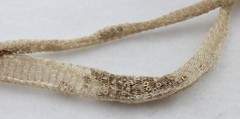 Orit Schatzman 925 Sterling Gold & Multi-color Crystals Necklace Ribbon Chain