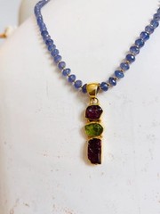 Iris Tanzanite Necklace