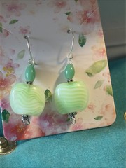 Woman’s Hand Crafted Earrings By Earth Dreams Sterling Silver 1.5 Inch