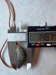 Handmade Green brown Jade Necklace, Raw Nephrite Adjustable leather Cord boho