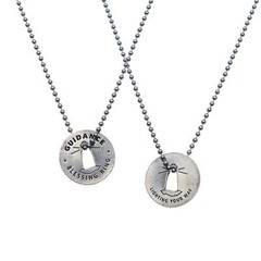 Guidance Blessing Ring Charm, Pewter | Lighting Your Way | Lighthouse