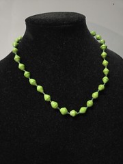 Uganda Bead For Life Hand Crafted Green Paper Bead Necklace