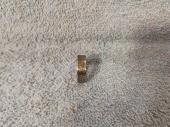 1998 Washington Quarters, Handmade Coin Ring, Size 6 clad