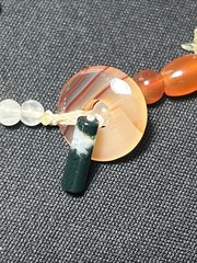 Handcrafted Boho Gemstone Lariat: Peridot Citrine Turquoise Flower Pendant 101