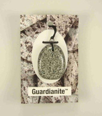 1.2″/31mm AZOZEO™ Guardianite™ CORDED freeform wire wrapped Pendant #623