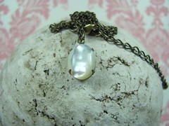 Dainty Necklace Mother of Pearl Women Jewelry Gift Beach Necklace Nature Jewelry