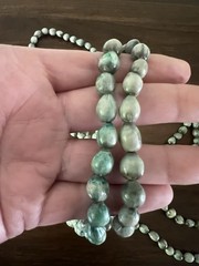 84″ JOB TEAR SEED NECKLACE Coix lacryma-jobi HAWAII Single Strand Handmade