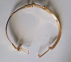 hand made wire bracelet