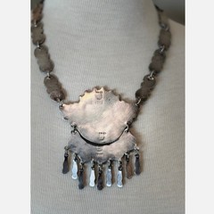 Collector MATL Style Statement Necklace TA-35 AA Dual Construction (130 Grams)