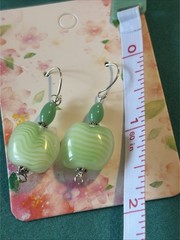 Woman’s Hand Crafted Earrings By Earth Dreams Sterling Silver 1.5 Inch
